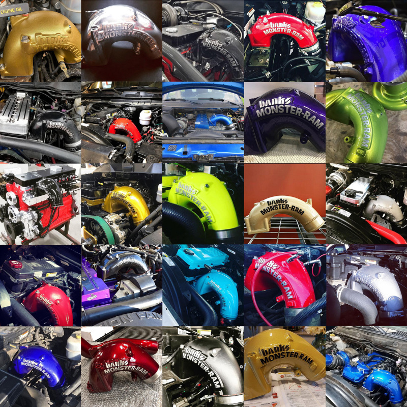 Ram 3500 Performance Air Intake - Banks Power - Monster-Ram - Natural - `07-`17